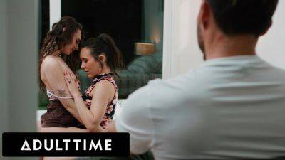 ADULT TIME - Cute Brunette Liz Jordan Scissors With Her BF's Lesbian Boss Sinn Sage To Please Him! - Jordan on lesbiandaughter.com