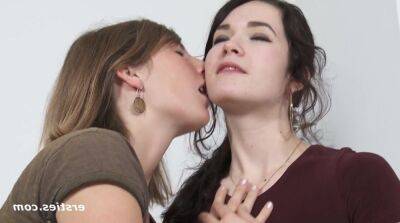 Unholy whores Lucy and Nora lesbian incredible sex scene on lesbiandaughter.com