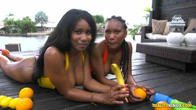 Chubby Black Lesbians Incredible Adult Video on lesbiandaughter.com