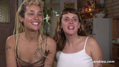 Ersties: Amateur Babes Enjoy Hot Lesbian Sex Together - Big tits - Germany on lesbiandaughter.com